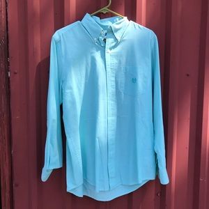 Long Sleeve Chaps Easy Care Button-Down